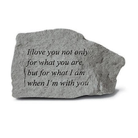 Kay Berry - Inc. I Love You Not Only For What You Are - Garden Accent - 5.5 Inches x 3.25 Inches KA313541